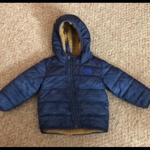 Baby reversible winter coat